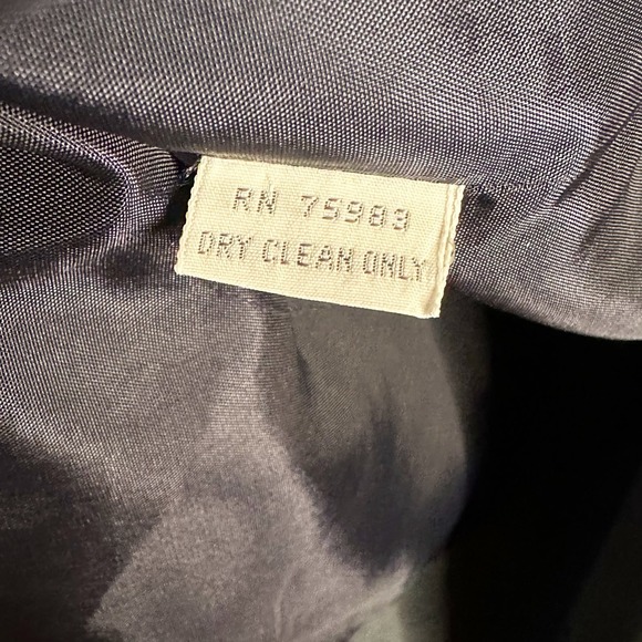 Silk Blazer Mens Vintage Blazer 100% Silk Y2K Style Preppy Fashion VTG Blazer - Picture 7 of 7